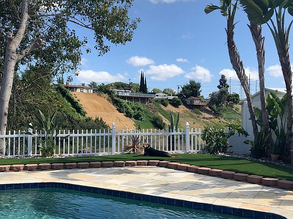 Backyard canyon view
