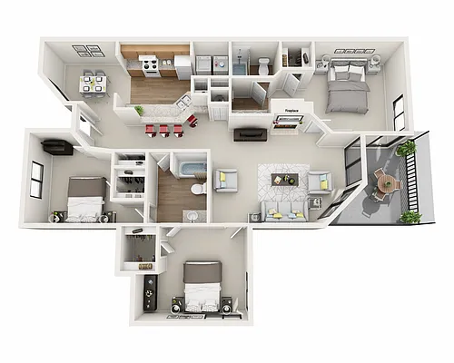 Floor plan Seville