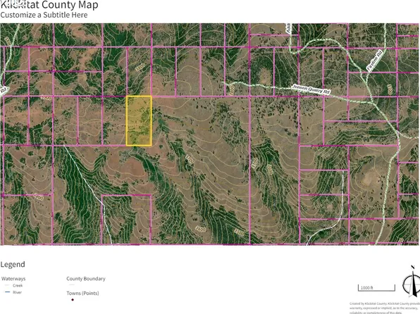 Jensen Quarry Rd, Bickleton, WA 99322