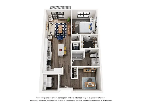 Floor plan Sunset - B2.B (Premium)