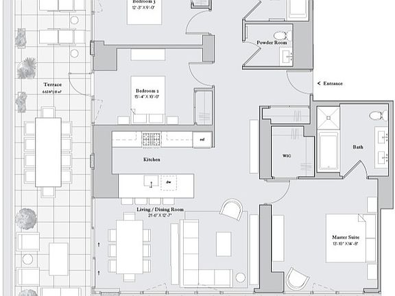 2nd image of 1399 Park Ave #12D