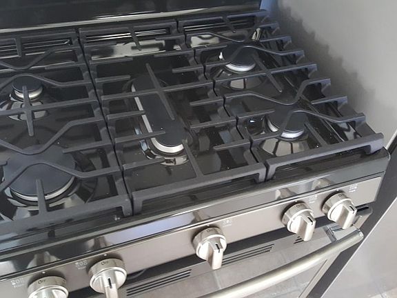 5 burner gas range