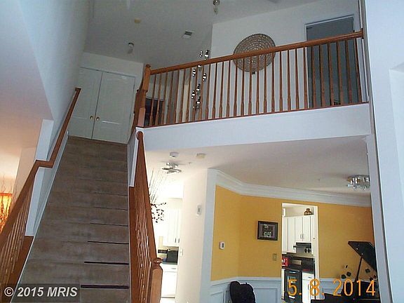 staircase with landing