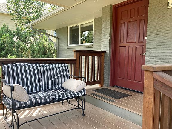 Covered front porch