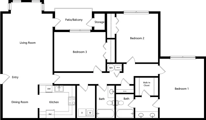 Courtney Square Apartments — Photo 14