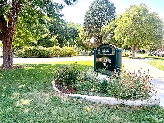 DeBoer Park right across the street!