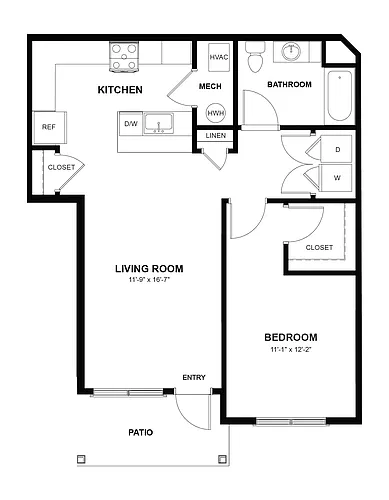 Floor plan The Anderson
