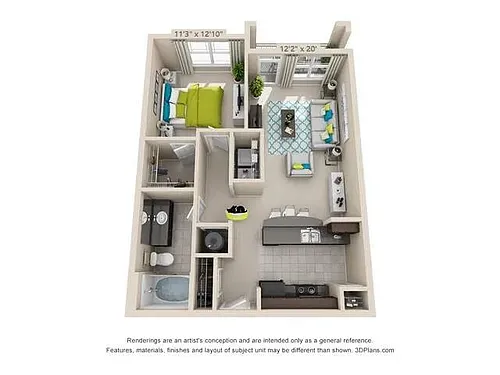Floor plan A1