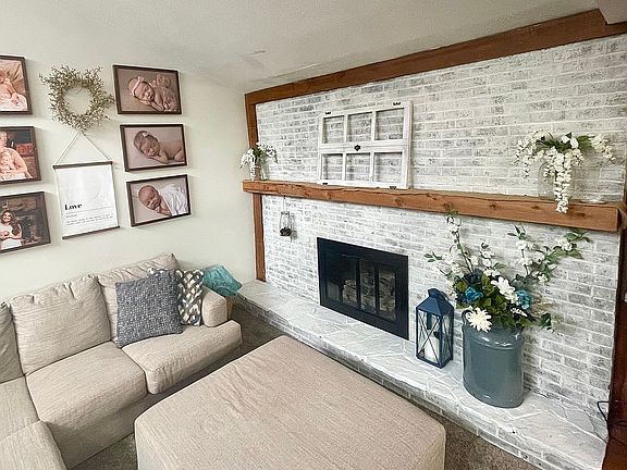 Updated fireplace 