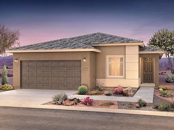 Add a contemporary look to your home by selecting Home Exterior C with flat tile roof and bold paint