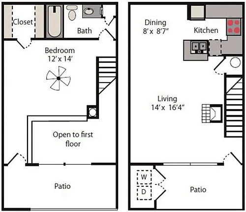Floor plan The 809