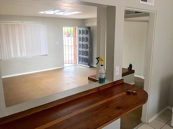 Living room view from kitchen