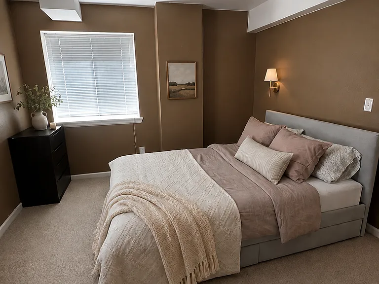 Basement bedroom #6 can also be an office.