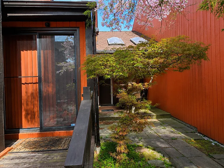 Backdoor patio