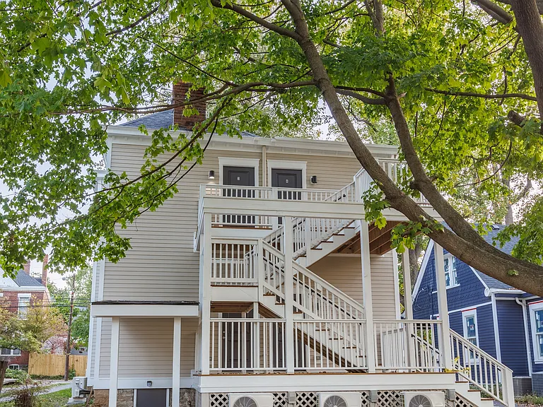 Each unit has a separate exterior entrance going to the newly renovated deck.