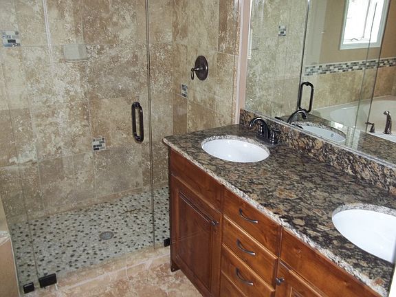Master shower