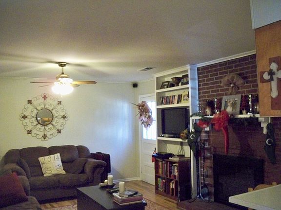Living Room with Fireplace