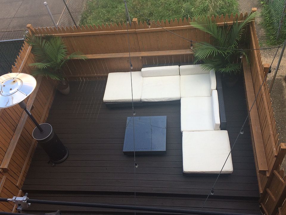 Backyard Deck - daytime