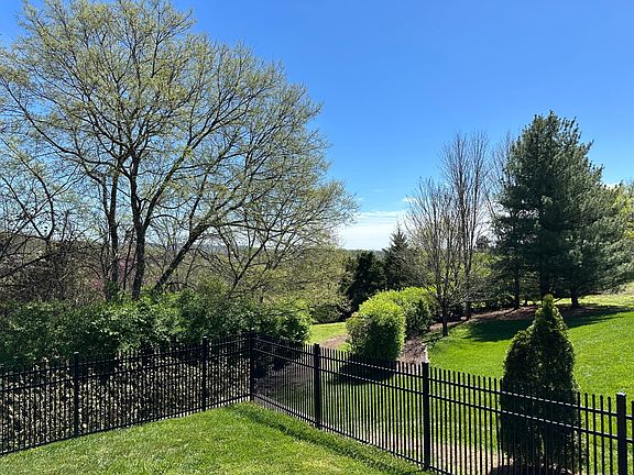 Beautiful view of the rolling hills in the backyard