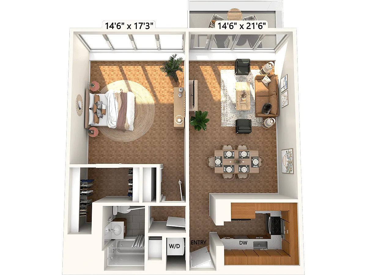 Floor plan A14-770-9J