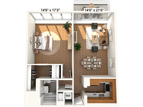 Floor plan A14-770-9J