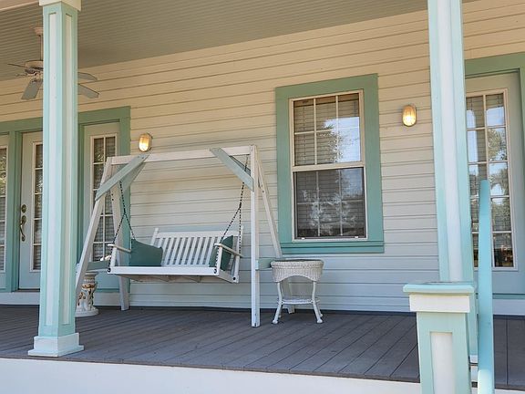 relax on the swing on the front porch and sip your morning coffee or a glass of wine