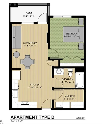 Floor plan Type D