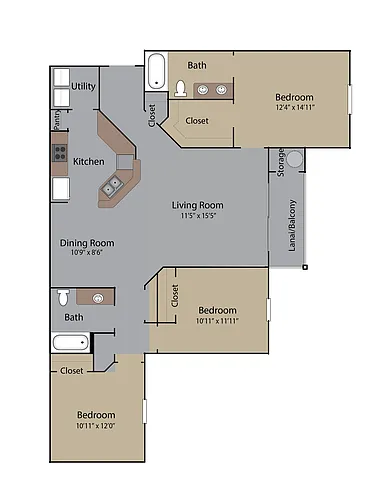 Floor plan Neptune