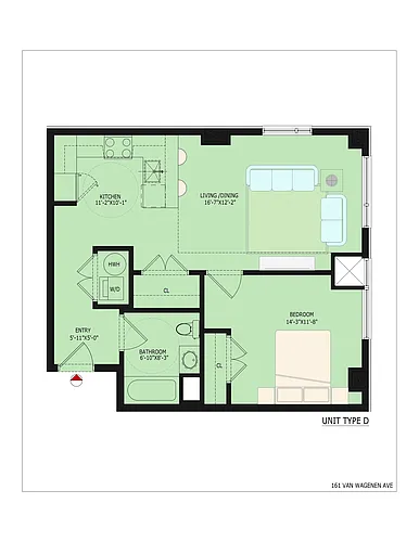 Floor plan Type D