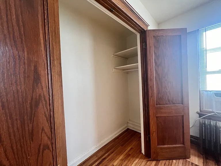 Looking the other way in closet.