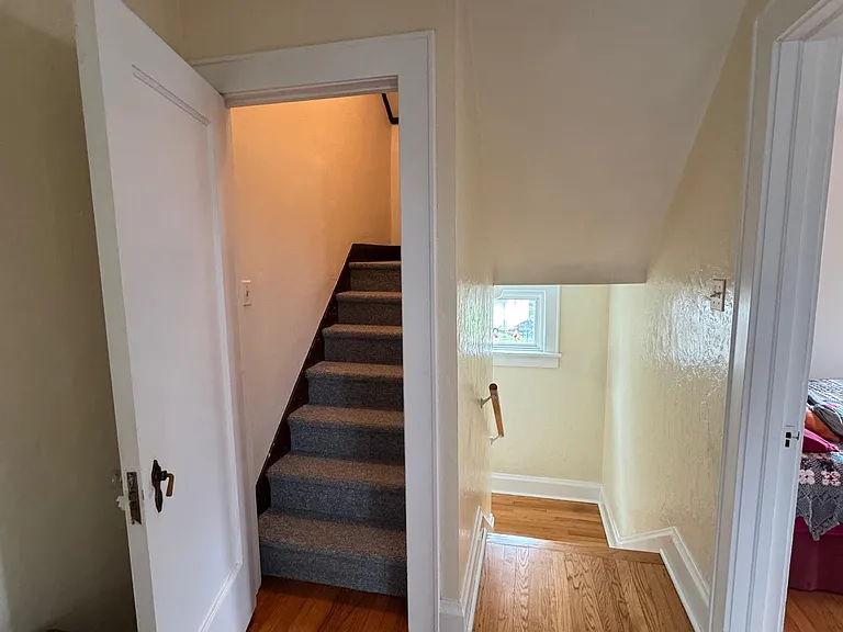 Steps to 3rd floor