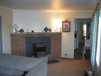 living room fireplace