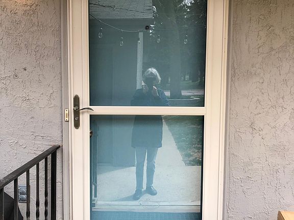 Front door.