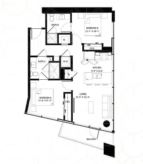 Floor plan B14