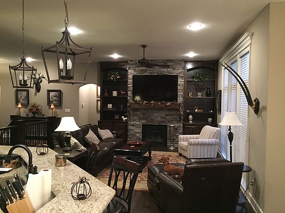 Upstairs living room. 