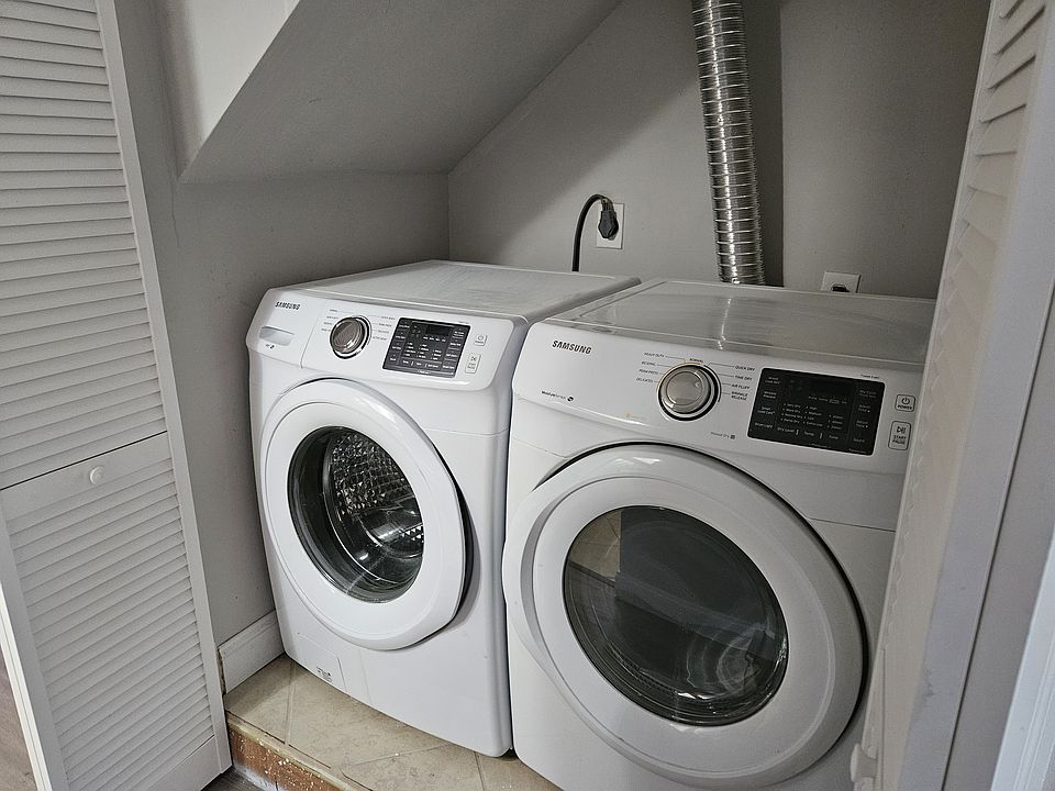 In-unit washer and dryer