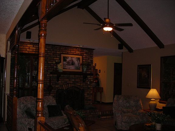 Cathedral Ceiling in Family Room