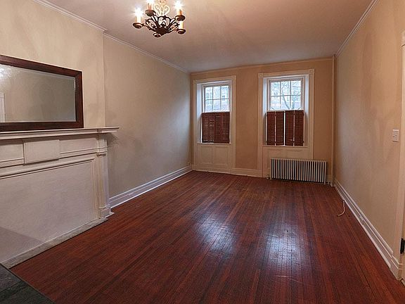 Living room with hardwood floors