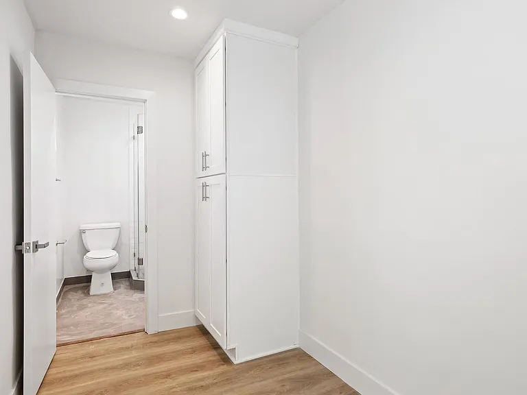 Studio Bedroom with Cabinet Storage and Bathroom