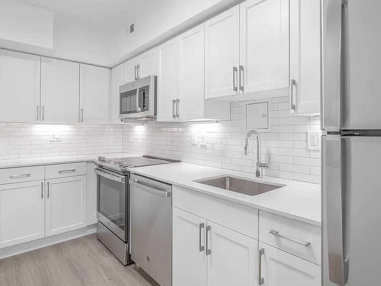 Kitchen with Stainless Steel Appliances