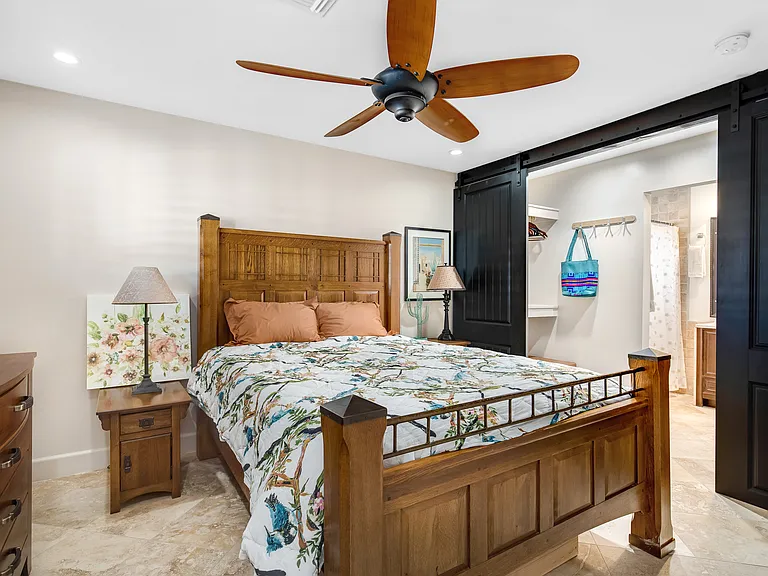 Private bedroom with ensuite bathroom.