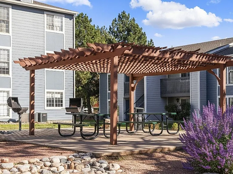Picnic Pavilion and Grilling Station at Antero Apartments in Colorado Springs