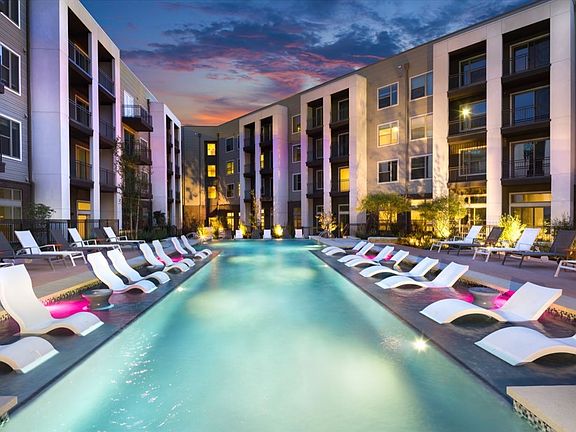 Pool Nighttime