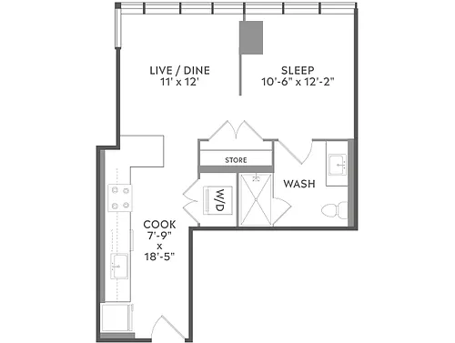 Floor plan A1a