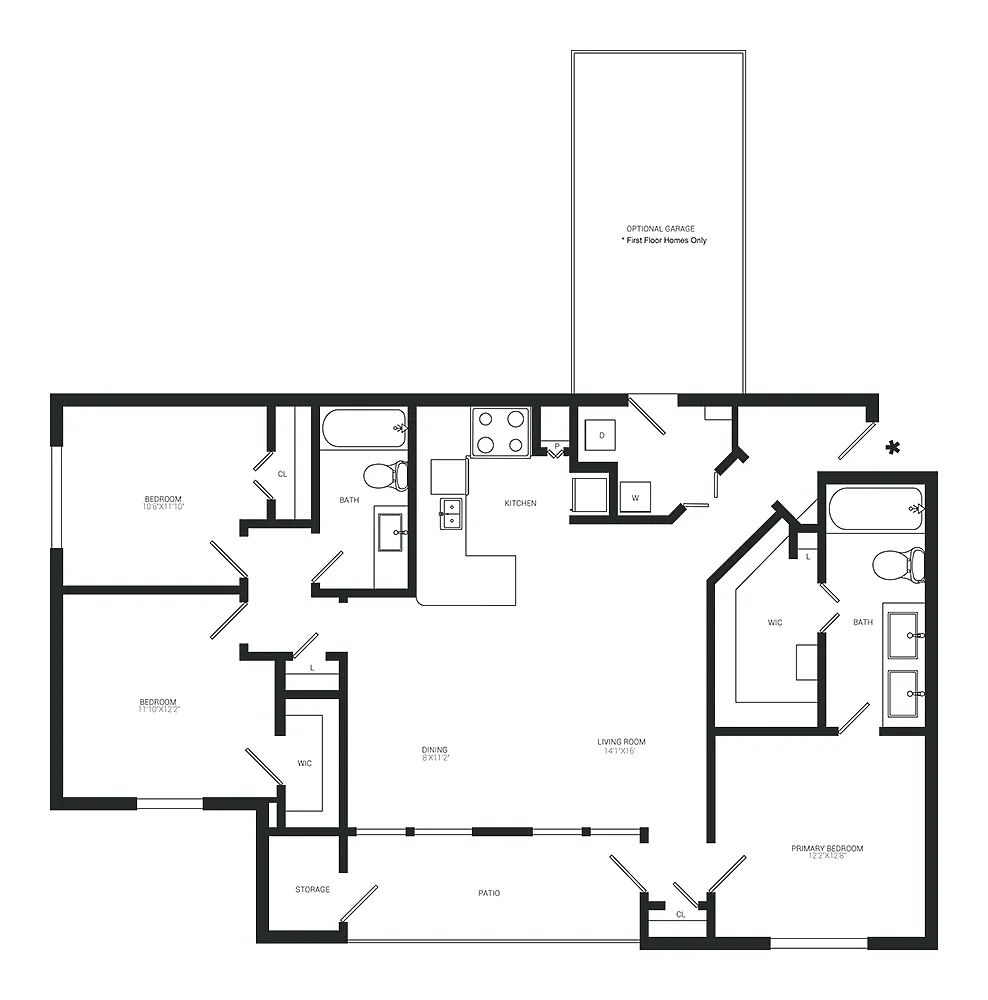 Floor plan Lynnwood