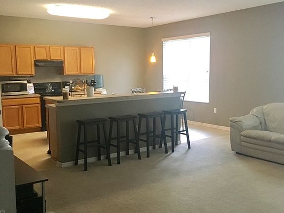 living room and kitchen