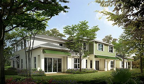 Rear exterior rendering