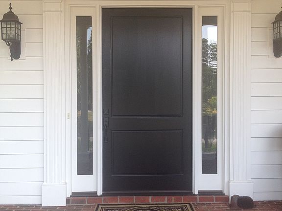 8 x 4 Foot Solid Front Door