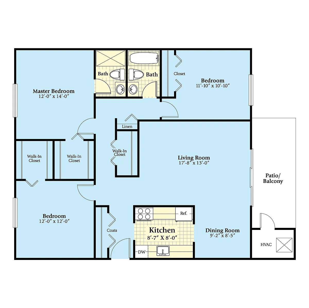 Floor plan The Oxford