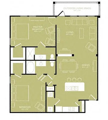 Floor plan B3